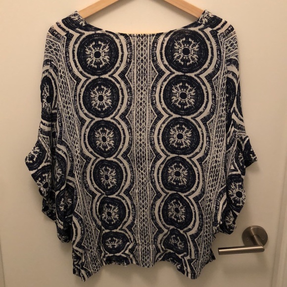 Roxy Blue Tie Dye Look Shirt - Picture 3 of 3